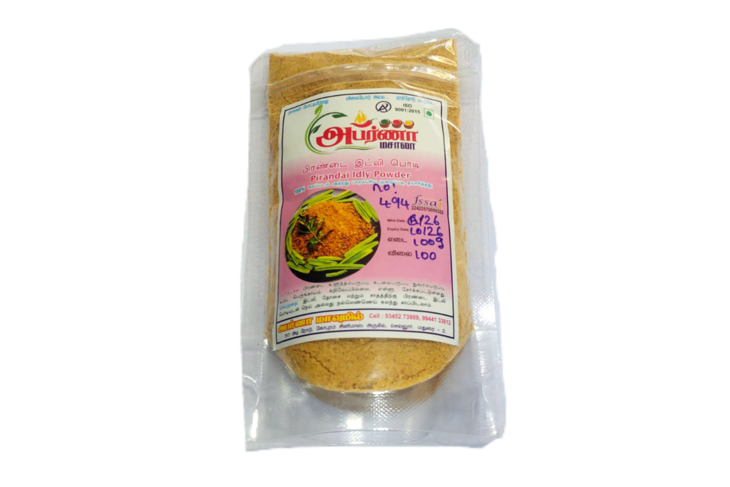 Pirandai Idly Powder