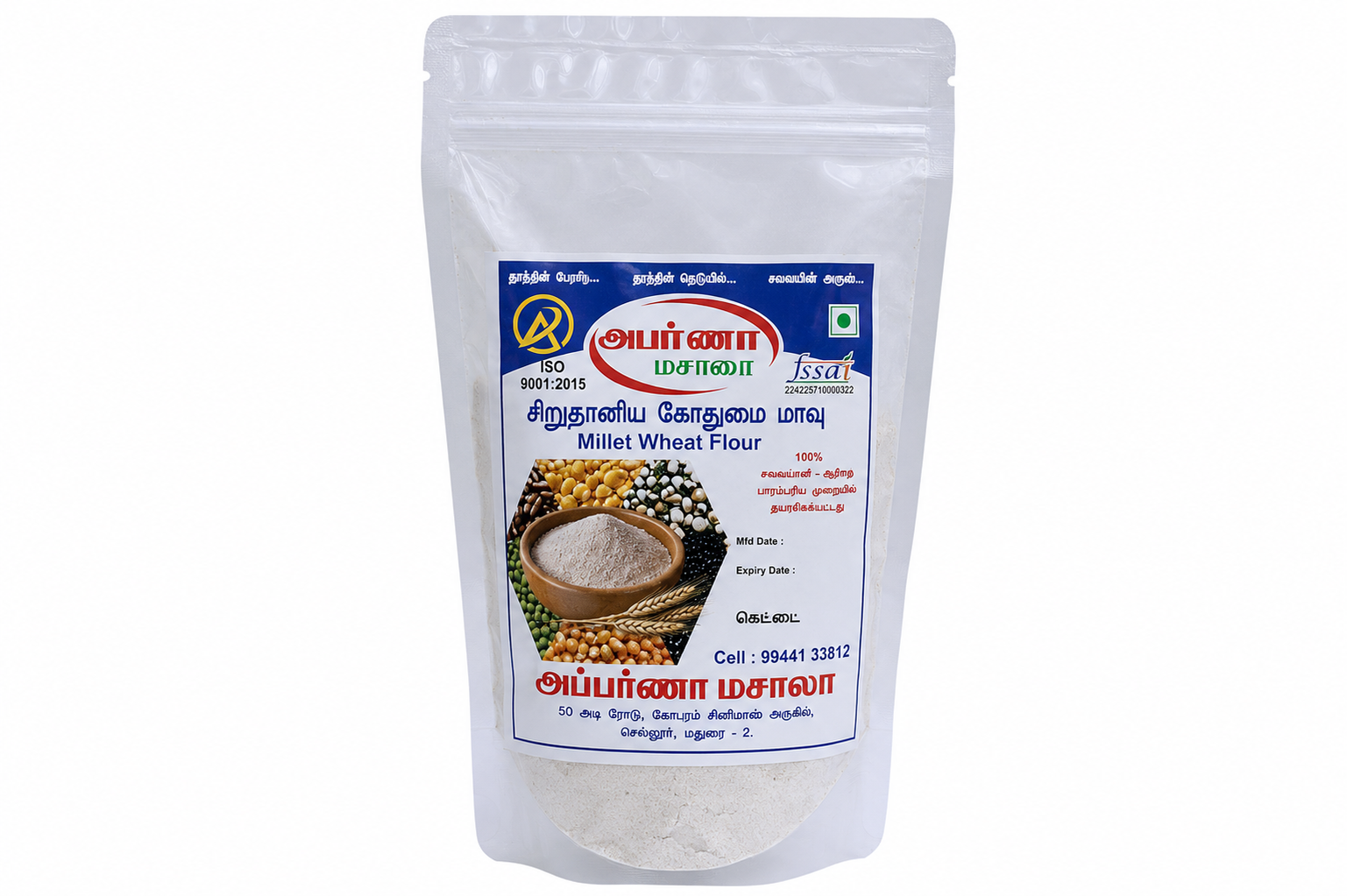 Millet Wheat Flour